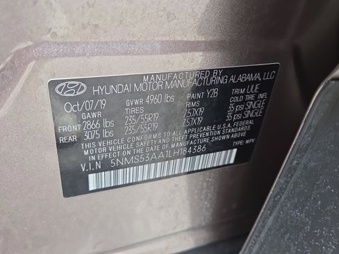 Used 2020 Hyundai Santa Fe Limited FWD image 22