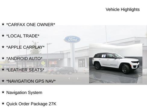 Used 2023 Jeep Grand Cherokee Trailhawk w/ Luxury Tech Group III image 19