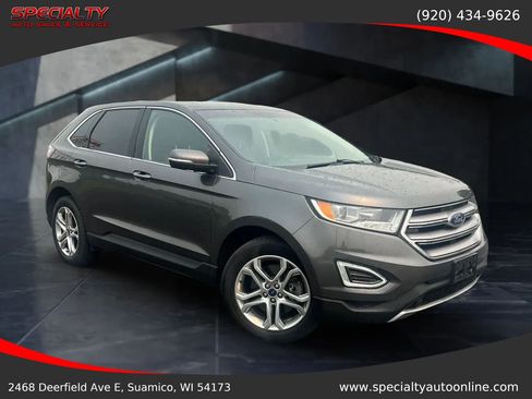 Used 2017 Ford Edge Titanium w/ Equipment Group 301A AWD/4WD image 2