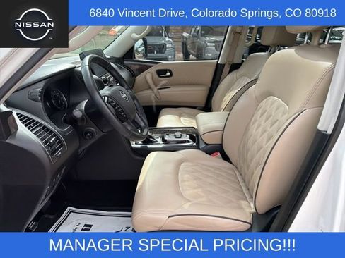 Certified 2023 Nissan Armada Platinum w/ Captain's Chairs Package AWD/4WD image 17