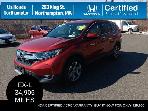 Used 2019 Honda CR-V EX-L image 1