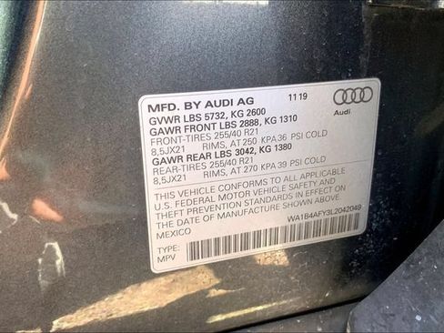 Used 2020 Audi SQ5 Premium Plus w/ Premium Plus Package AWD/4WD image 34