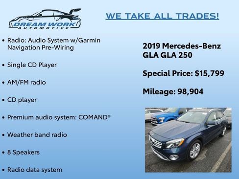 Used 2019 Mercedes-Benz GLA 250 4MATIC image 2