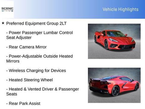 Used 2022 Chevrolet Corvette Stingray Preferred Cpe w/ 2LT RWD image 10