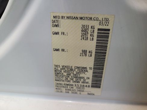 Used 2022 Nissan Altima 2.5 SV image 33