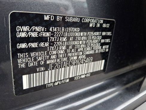 Certified 2023 Subaru Crosstrek 2.0i Premium w/ Popular Package #2 image 26