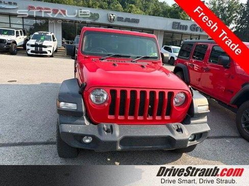 Used 2022 Jeep Wrangler Unlimited Sport w/ Cold Weather Group AWD/4WD image 1