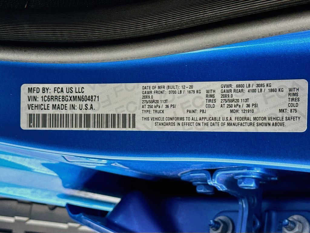 Used 2021 RAM 1500 Big Horn RWD image 36