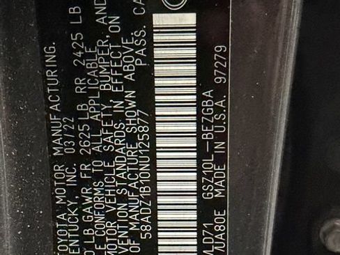 Used 2022 Lexus ES 350 w/ Premium Package FWD image 34
