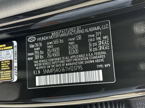 New 2026 Hyundai Santa Fe Calligraphy FWD image 33
