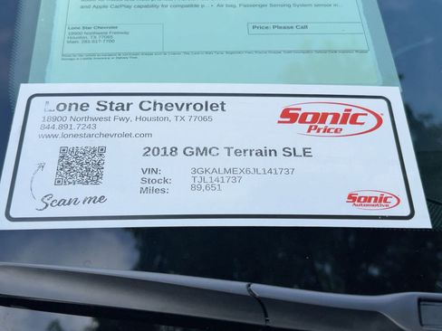Used 2018 GMC Terrain SLE image 32