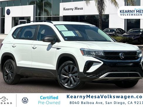 Used 2023 Volkswagen Taos S w/ Driver Assistance Package FWD image 1