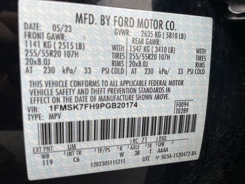 Used 2023 Ford Explorer Limited image 29