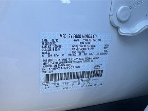 New 2025 Ford Explorer 4WD Police Interceptor image 25