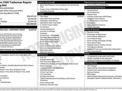 Used 2025 RAM 2500 Tradesman image 29