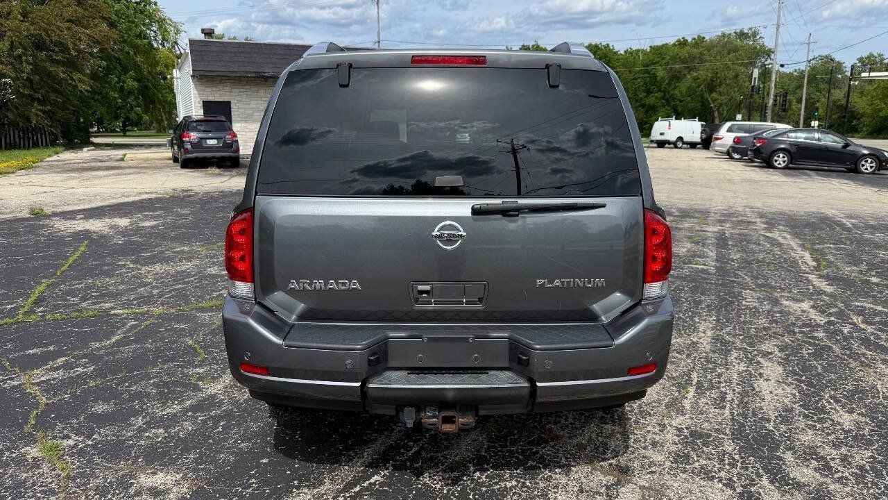 Used 2015 Nissan Armada Platinum w/ 2nd Row Captain Seat Package AWD/4WD image 7