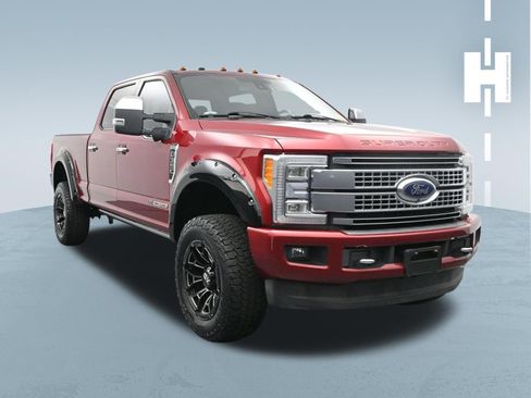 Used 2017 Ford F350 Platinum w/ FX4 Off-Road Package AWD/4WD image 3