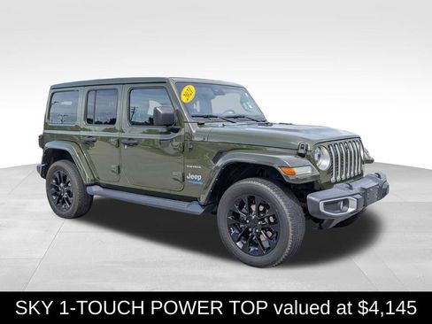 Used 2021 Jeep Wrangler Unlimited Sahara w/ Cold Weather Group AWD/4WD image 1
