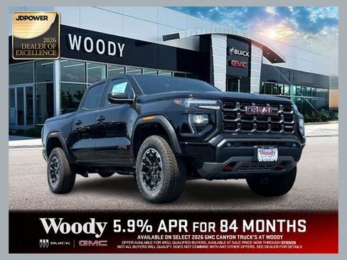 New 2026 GMC Canyon AT4 w/ Technology Plus Package AWD/4WD image 1