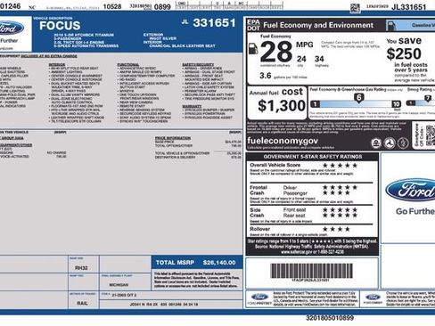 Used 2018 Ford Focus Titanium image 7