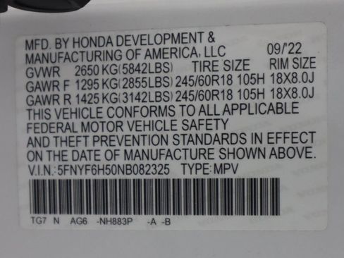 Used 2022 Honda Pilot EX-L image 61