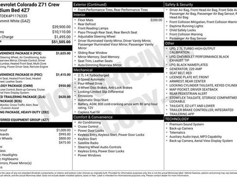 Used 2023 Chevrolet Colorado Z71 w/ Z71 Convenience Package 2 image 19