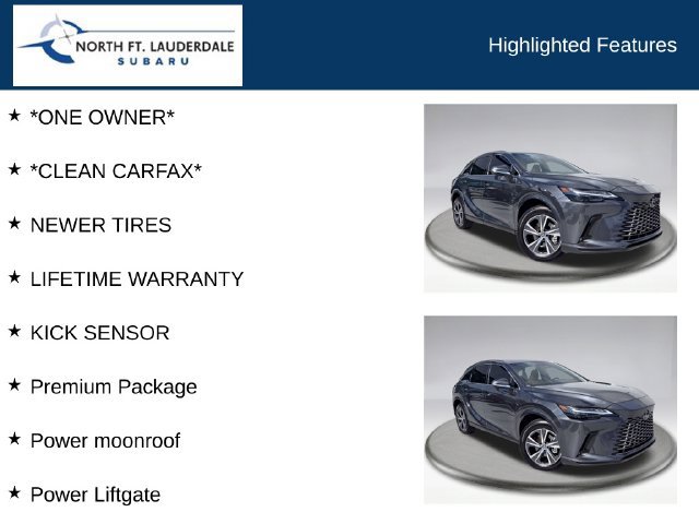 Used 2025 Lexus RX 350h AWD/4WD image 7
