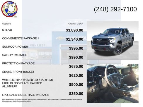 Certified 2023 Chevrolet Silverado 1500 LT Trail Boss w/ Convenience Package II AWD/4WD image 5