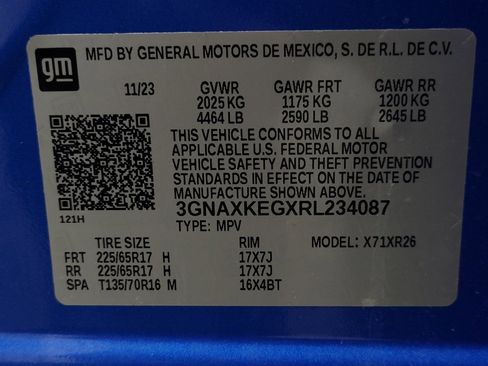 Used 2024 Chevrolet Equinox LT w/ LPO, Floor Liner Package FWD image 33