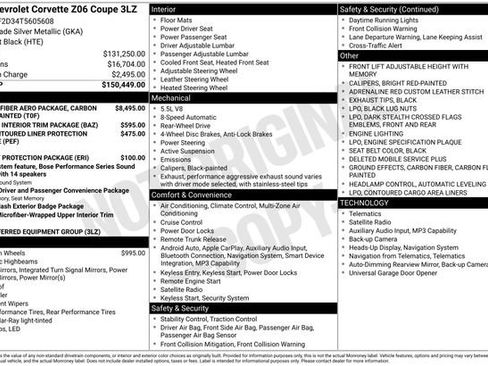New 2026 Chevrolet Corvette Z06 RWD image 4