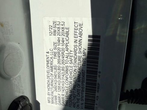 Certified 2023 Honda Passport EX-L image 11