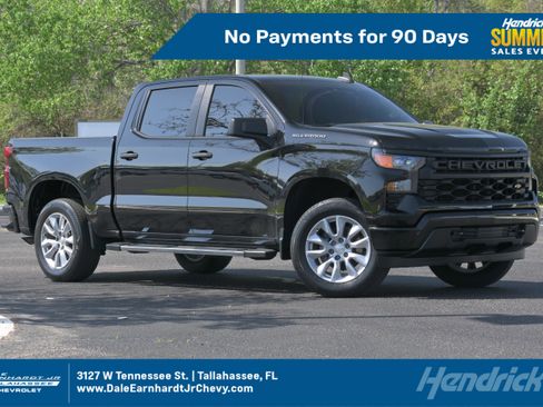 Used 2023 Chevrolet Silverado 1500 Custom RWD image 1