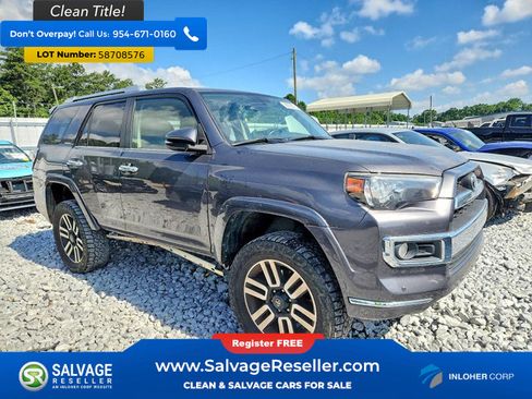 Used 2017 Toyota 4Runner Limited AWD/4WD image 5