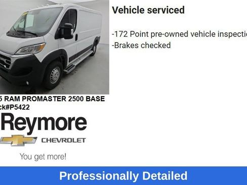 Used 2025 RAM ProMaster 2500 w/ U-Haul Equipment Group FWD image 42