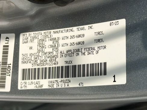 Used 2023 Toyota Tundra Platinum AWD/4WD image 25