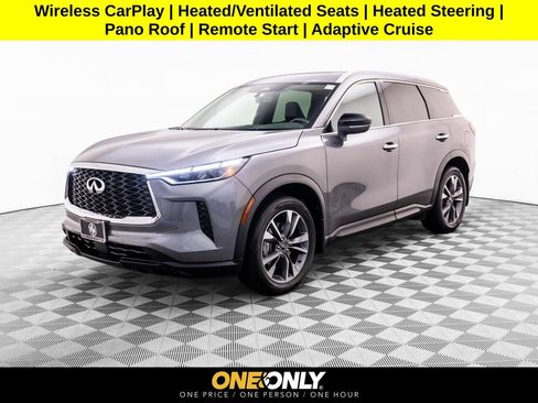 Used 2023 INFINITI QX60 Luxe w/ Cargo Package AWD/4WD image 1