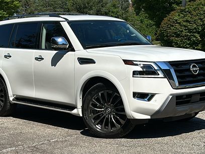 Certified 2023 Nissan Armada Platinum w/ Captain's Chairs Package