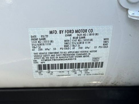 Used 2022 Ford Explorer 2WD image 37
