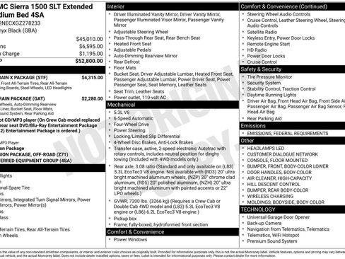 Used 2016 GMC Sierra 1500 SLT w/ All Terrain X Package image 5