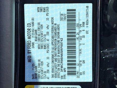 New 2025 Ford Bronco Sport Big Bend image 17