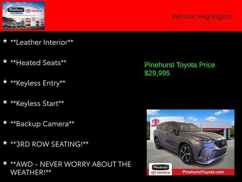 Certified 2021 Toyota Highlander XSE AWD/4WD image 14
