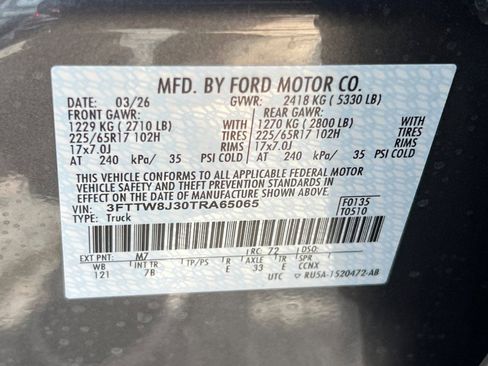 New 2026 Ford Maverick XLT w/ Equipment Group 301A AWD/4WD image 30