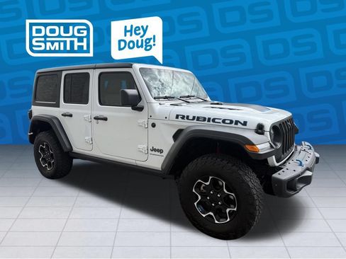 Used 2023 Jeep Wrangler Unlimited Rubicon 4xe w/ Steel Bumper Group AWD/4WD image 7