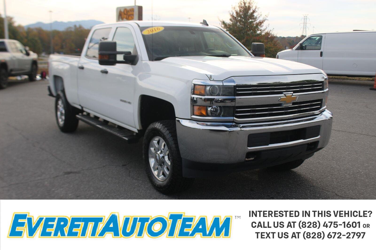 Used 2016 Chevrolet Silverado 2500 W/T w/ WT Convenience Package AWD/4WD image 1