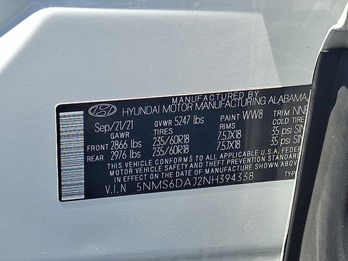 Certified 2022 Hyundai Santa Fe XRT AWD/4WD image 28
