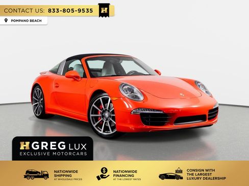 Used 2016 Porsche 911 Targa 4S AWD/4WD image 1