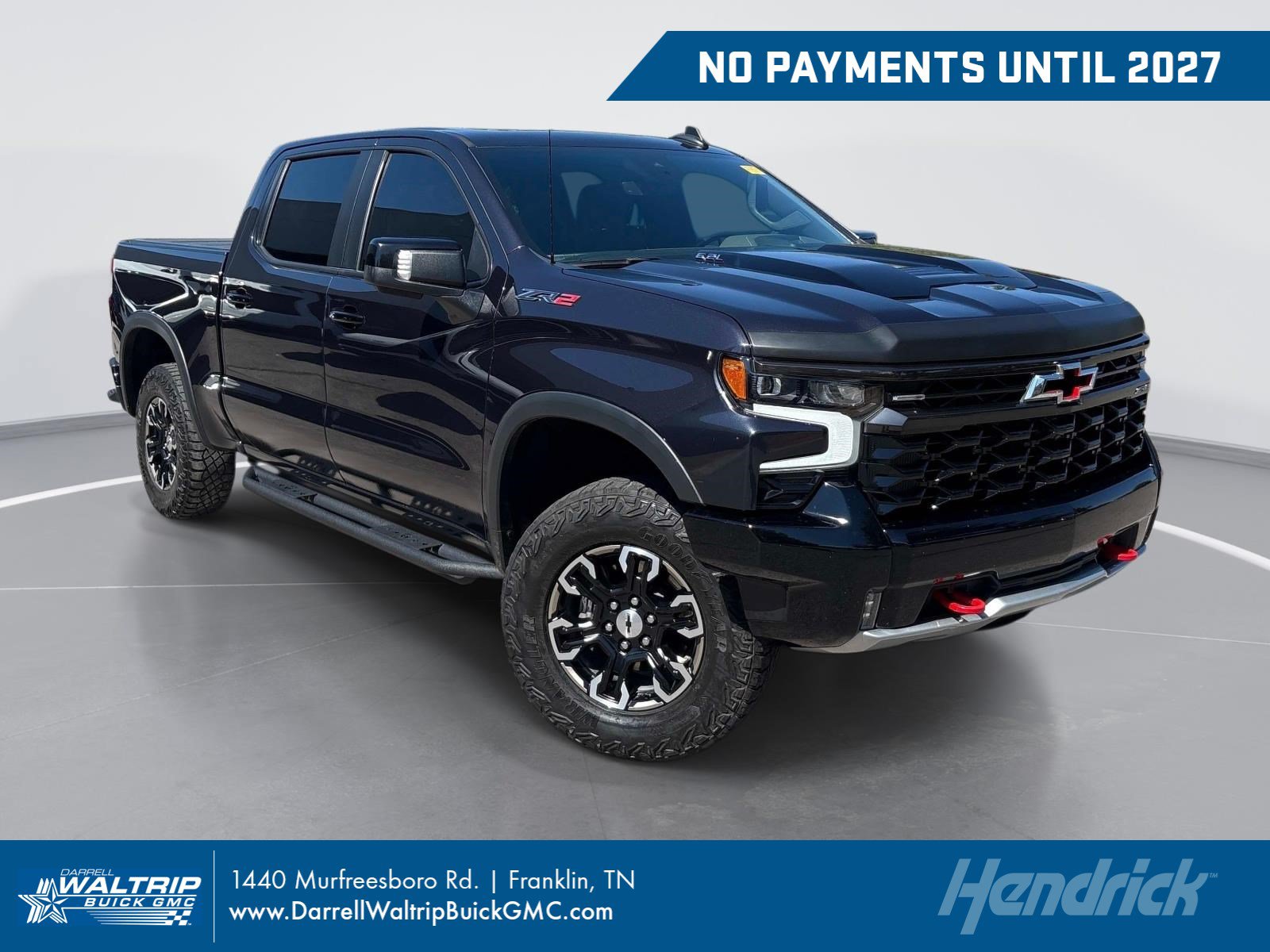 Used 2022 Chevrolet Silverado 1500 ZR2 w/ Technology Package AWD/4WD image 1