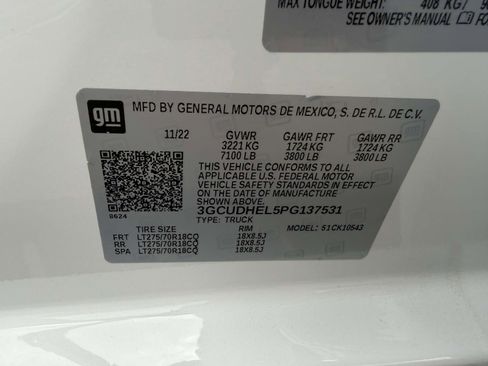 Certified 2023 Chevrolet Silverado 1500 ZR2 w/ Technology Package image 21