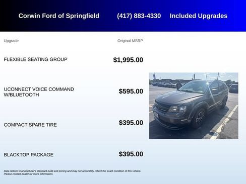 Used 2017 Dodge Journey SE w/ Flexible Seating Group FWD image 5