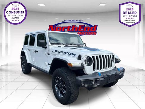 Used 2023 Jeep Wrangler Unlimited Rubicon 4xe w/ Cold Weather Group AWD/4WD image 1